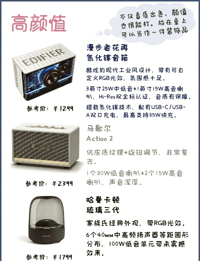 电脑音箱品牌推荐，音质与性价比的完美结合