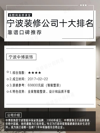 宁波鄞州区装修品牌报价概览
