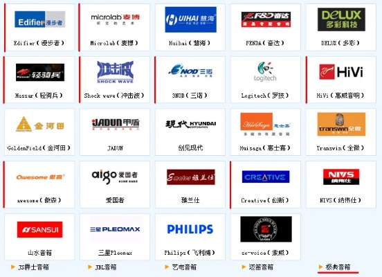 电脑声卡品牌大全