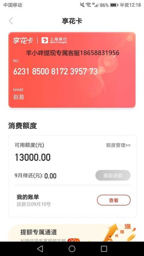 石家庄羊小咩享花卡提现攻略