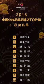 国内化妆品10大品牌盘点